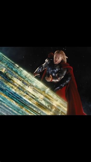 “Thor Uses His Hammer to Launch a Lightning Attack on Loki”#ThorVsLoki#ThorAttack