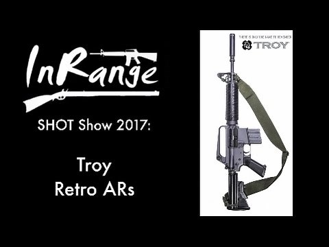 SHOT 2017: Troy Retro AR Carbines