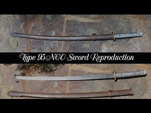 WW2 Japanese Type 95 NCO Sword (Reproduction)