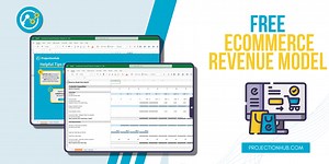 Free Ecommerce Revenue Model Template - ProjectionHub