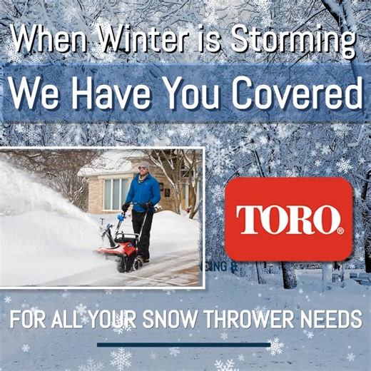 🌨️ Storm incoming. Are you ready? We’ve got snowblowers in stock now—before the snow piles up. Don’t wait until your driveway disappears. Prepare today, relax tomorrow. | T&S Power Equipment