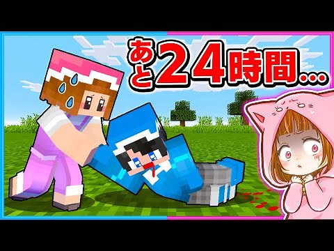 24時間で死んでしまうちろるを助けるマインクラフト💀.｡o○【 マイクラ / まいくら 】