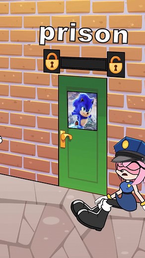 Sonic 2: Fit Amy, Lily & Bean in Frame (Sand)