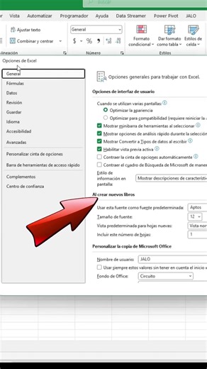 El truco oculto de Excel para usar tu fuente favorita automáticamente