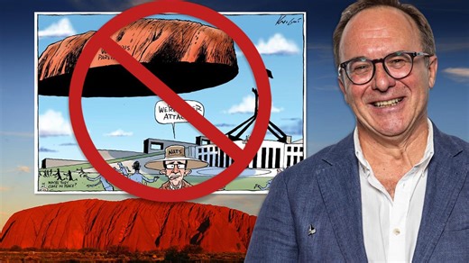 Government tried to gag Knight’s Uluru cartoon