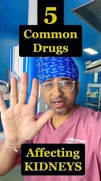 5 Common Medicines That Can Damage Your Kidneys If Misused! #kidneywarrior