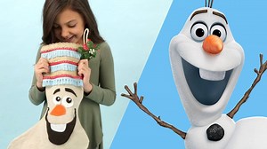 9.3K views | 'Tis the season for an Olaf Stocking craft! ☃️ | Disney Family | Facebook