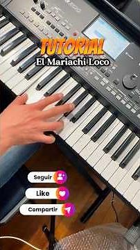 Modo Tutorial - El Mariachi Loco #elcoyotemusic#moviditas#teclados #Bailar