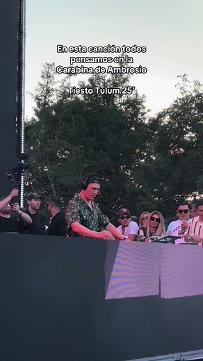 Tiësto Tulum 2025: El Remix de La Carabina de Ambrosio que Todos Buscan
