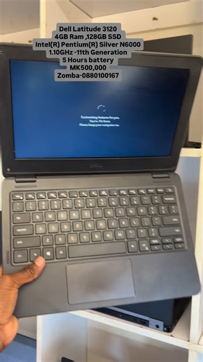 Dell Latitude 3120 4GB Ram 128GB SSD Intel(R) Pentium(R) Silver N6000 1.10GHz 11th Generation Type C port USB ports(2) 5 Hours battery MK500,000 Zomba 0880100167 | Dream Gadgets Store