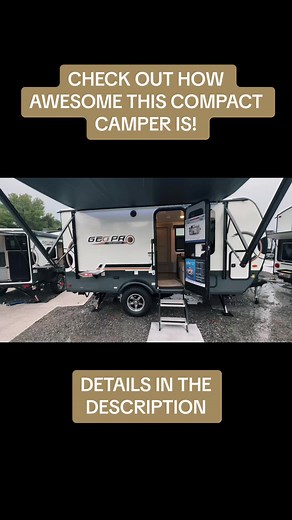 Compact 2024 Forest River Rockwood Geo Pro 15FBS Overview