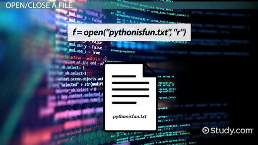 Accessing Files with Python