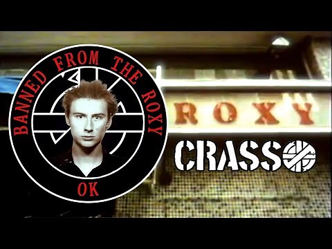 CRASS - Video Footage - BANNED FROM THE ROXY