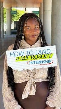 Applying to internships at Microsoft? Start with this.