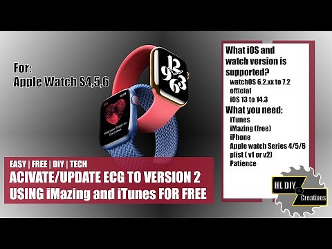 ACTIVATE AND UPDATE ECG VERSION 2 ON IPHONE AND APPLE WATCH |ANY COUNTRY | iOS13-14.3 | 2020