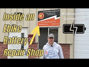 Go inside an Ebike Battery Repair Shop