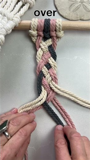 5 Cord Braid Macrame Knot Tutorial