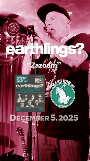 Earthlings? "Zazoom" @ Alex's Bar Long Beach CA • 2025-12-05 #shorts