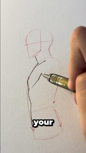 How to draw body from side view || Jmarron
