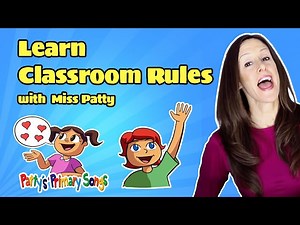 Classroom Rules Song for Children Sign Language Dance by Patty Shukla - Videos For Kids