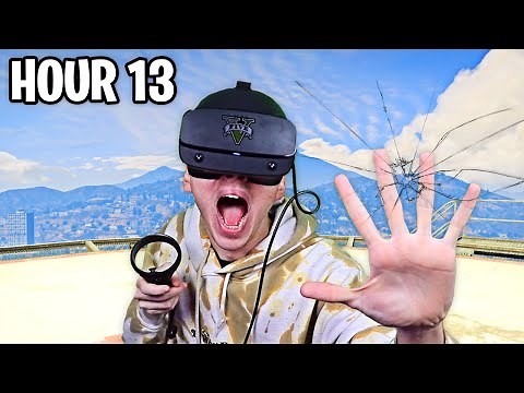 Living In GTA 5 VR For A Full Day! (MODS)