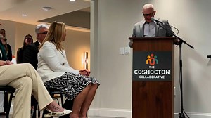 1.2K views | Coshocton County Commissioner Dane Shryock speaks at opening of Coshocton Collaborative. The Collaborative, housed in the former Chacos Building, 538 Main St., will serve as a hub for economic development with potential for growth. Learn more about what it has to offer. | Coshocton Tribune | Facebook