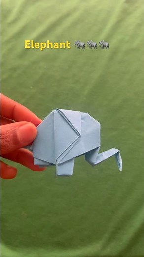 How to Make a Paper Elephant 🐘 | Easy & Cute DIY