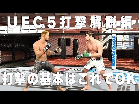 【UFC5】の基本解説！打撃はとりあえずこれだけ覚えればOK！！