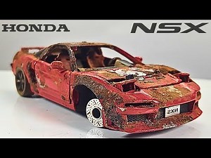NSX JDM Car Model: Body Kit Build and Restoration