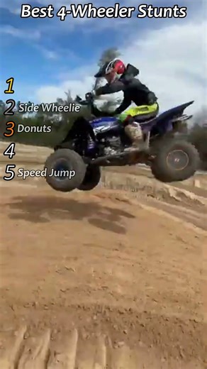 Ranking BEST 4-Wheeler Stunts #4wheeler #stunts #top5 #shorts