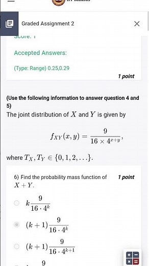 Statistics 2 week 2 graded assignment IITM BS Degree #gradedassignment #statistics2