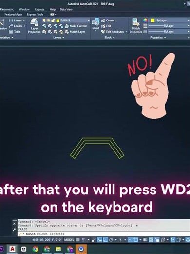 "Crazy AutoCAD Trick! Parametric Window in Seconds 🤯" | #viralshorts | #autocad