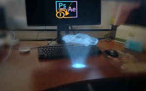 【NUKE教程】创建一个3D全息投影