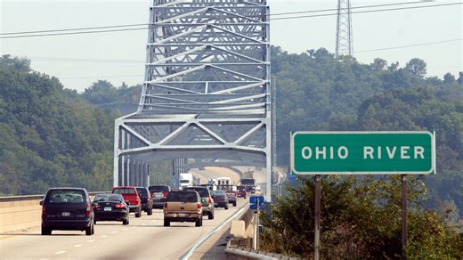 Steel deterioration means lane closures, weight restrictions on another Ohio River bridge