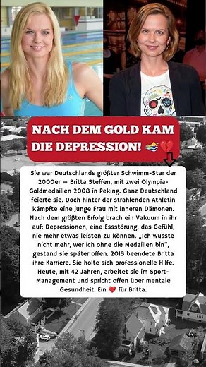 BRITTA STEFFEN: DIE OLYMPIA-SIEGERIN KÄMPFTE MIT ESSSTÖRUNG! 😢