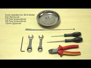 How to replace the combustion fan Alde 3010 EU Spec