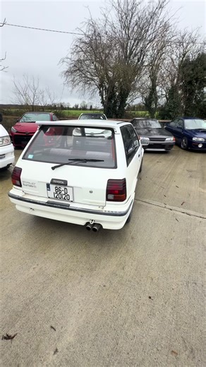 Explore the Toyota Starlet Turbo JDM Hot Hatch
