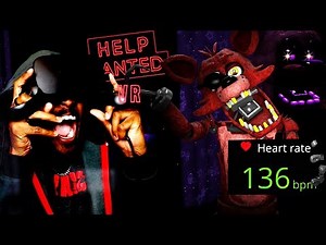 FOXY + HEART RATE MONITOR = HEART PROBLEMS | Five Nights At Freddy’s VR: Help Wanted (Easter Egg)