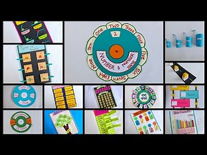 Best TLM collection/#schoolproject Ideas for class 1 to 8/ Easy science ,math project /tlm