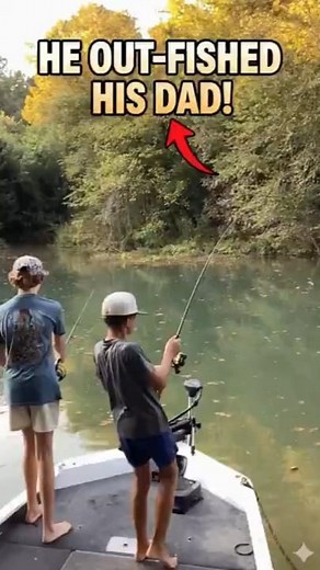 THE KID OUT FISHED HIS DAD! The ultimate fishing lesson you must see!