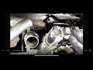 Renault Clio EGR - fault code DF 1095 - DF 1373 How to remove and clean