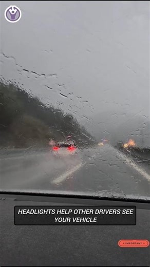 Turn on headlights in rain 🌧️ #driver #tips #newyork #shorts