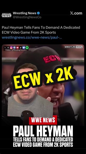 The Impact of ECW on WWE and Wrestling Games