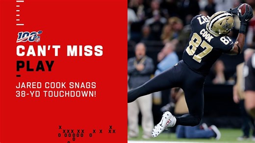 Jared Cook Stirs Up the Crowd w/ a 38-Yd TD!
