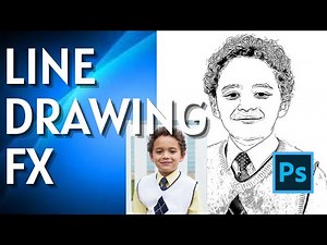 How to Turn Images Into Line Drawing in Photoshop