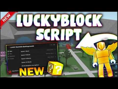 NEW LUCKY BLOCK BATTLEGROUNDS SCRIPT! OP INSTAKILL 2023 AUTO KILL v