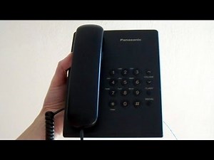 PANASONIC KX-TS500MX (BLACK): Analog Phone Terminal - 5/5
