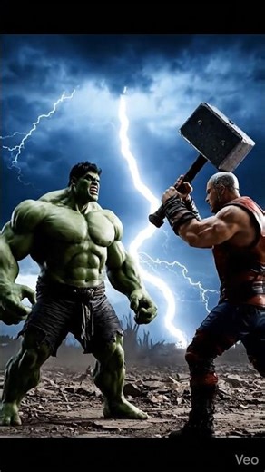 Hulk Vs Thor💀 Fight Animated video #hulk #shortvideo #viral #shorts