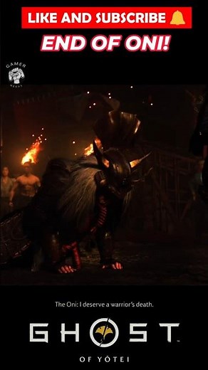 That's How ONI Died in Ghost of Yotei #oni #ghostofyotei #cutscene #4k