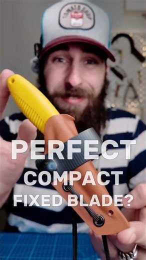 You need this compact fixed blade! #edc #knife #outdoors